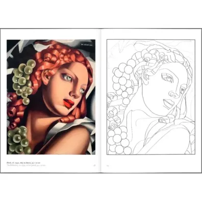 Tamara �empicka. Zeszyt do kolorowania 2