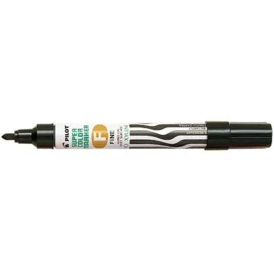 Marker permanentny z okr�g�� ko�c�wk� Pilot SCA-F Czarny Fine (SCA-F-B)