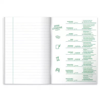 Herlitz Zeszyt A5 ECO PP J�zyk polski linia 60 kartek