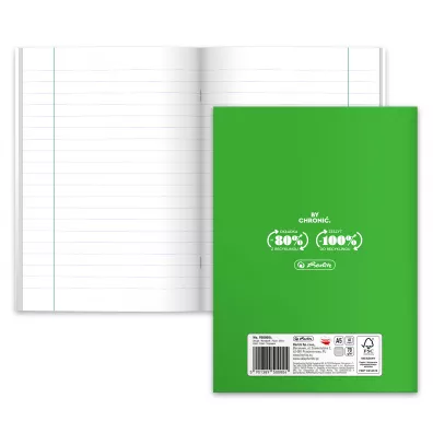 Herlitz Zeszyt A5 ECO PP J�zyk polski linia 60 kartek