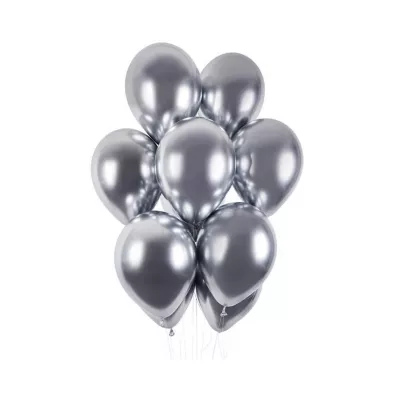 Gemar Balon Metalc 13 srebrny 50 szt.