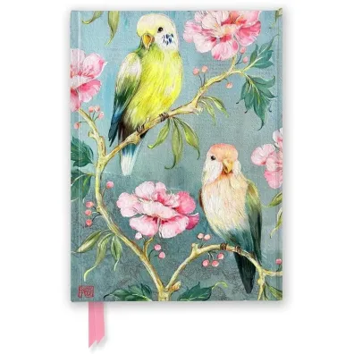 Flame Tree Notatnik A5 linia TW Dwie papugi Sophie Adde