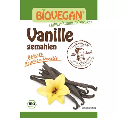 Bio Vegan Wanilia bourbon mielona 5 g Bio