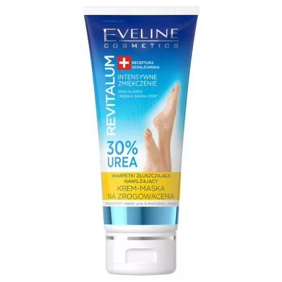 Eveline Cosmetics Revitallum skarpetki z�uszczaj�ce krem maska-na zrogowacenia 100 ml