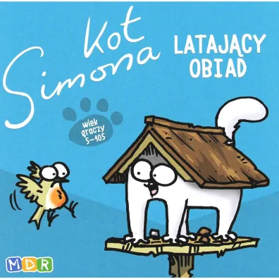 Kot Simona. Latajcy obiad