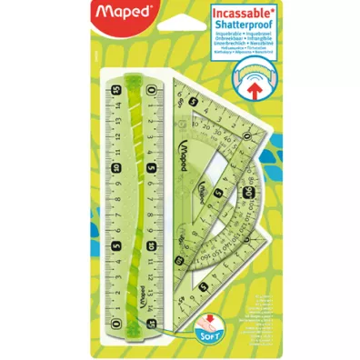 Maped Zestaw geometryczny mini linijki nie�amliwe