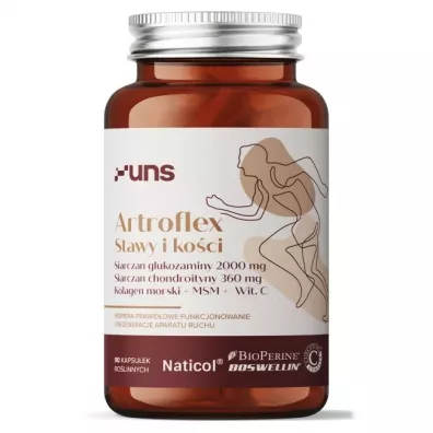 Uns Artroflex stawy i ko�ci Suplement diety 90 kaps.