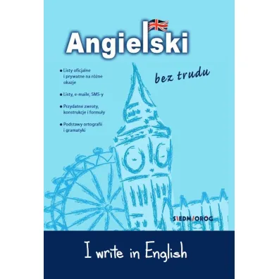 I write in English. Angielski bez trudu