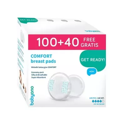 Babyono Wkadki laktacyjne Comfort 140 szt.