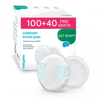 Babyono Wkadki laktacyjne Comfort 140 szt.