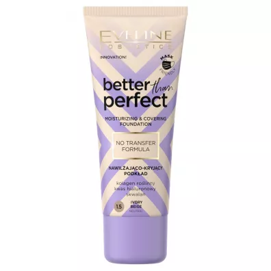 Eveline Cosmetics Better Than Perfect podk�ad nawil�aj�co-kryj�cy do twarzy 1,5 30 ml