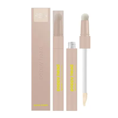 Poppy Head Eyece Cream Brightening And Correcting Concealer roz�wietlaj�co-koryguj�cy korektor pod oczy 02 Beige Freeze