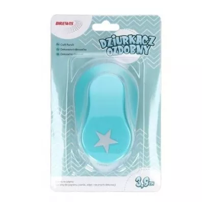 Brewis Dziurkacz ozdobny - Gwiazda 3,8cm MIX