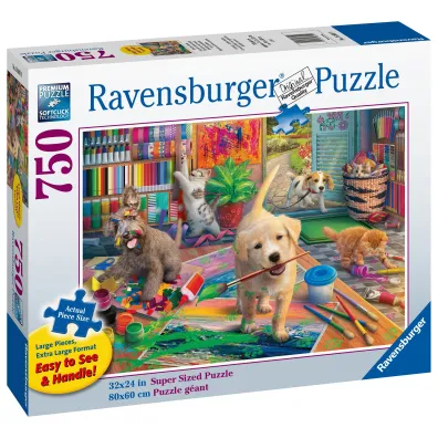Puzzle 750 el. Mali arty�ci Ravensburger