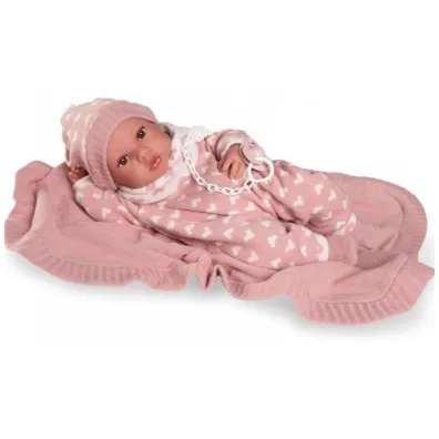 Lalka hiszpa�ska Erika z kocykiem 42cm Antonio Juan