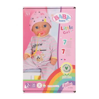 Baby born. Lalka interaktywna Soft Touch dziewczynka 36 cm Zapf Creation