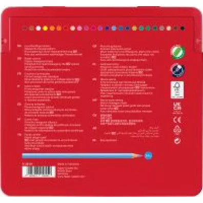 Faber-Castell Kredki Zamek w metalowym opakowaniu 24 szt.
