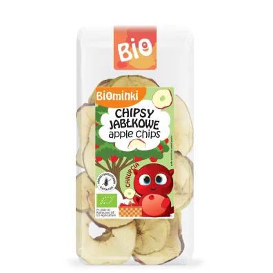 Biominki Chipsy jab�kowe bezglutenowe 30 g Bio