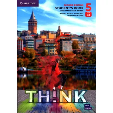 Think Second Edition 5. Student's Book + Podr�cznik w wersji cyfrowej - Herbert Puchta, Peter Lewis-Jones, Jeff Stranks