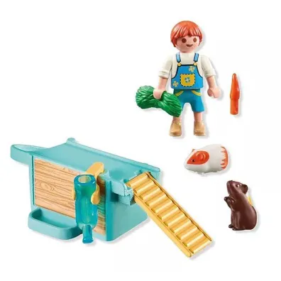 Playmobil My Life Ch�opiec ze �wink� morsk� 71746