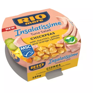 Rio Mare Saatka z ciecierzyc i tuczykiem 160 g