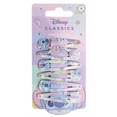Zestaw spinek do w�os�w Stitch 6 szt.