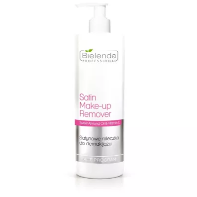 Bielenda Professional Face Program Satin Make - Up Remover satynowe mleczko do demakijau 500 ml