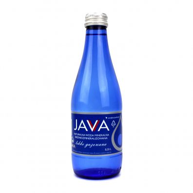 Java Naturalna woda mineralna redniozmineralizowana lekko gazowana 330 ml