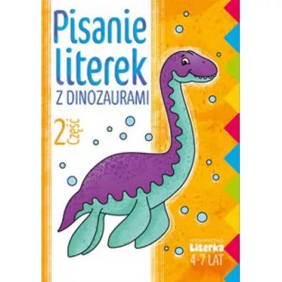 Pisanie literek z dinozaurami. Cz 2