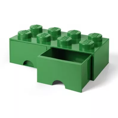 Akcesoria LEGO Podw�jna szuflada klocek do przechowywania z 8 wypustkami