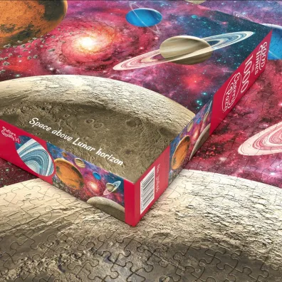 Puzzle 1000 el. Space above Lunar Horizon 30646 CherryPazzi