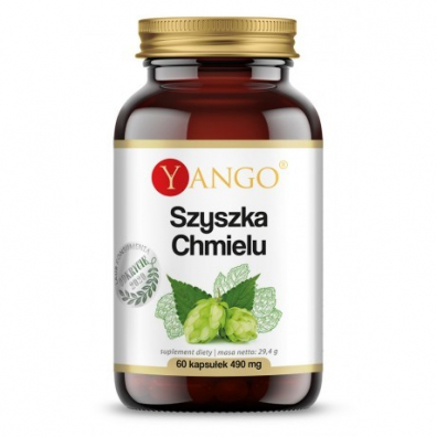 Yango Szyszka Chmielu Suplement diety 60 kaps.