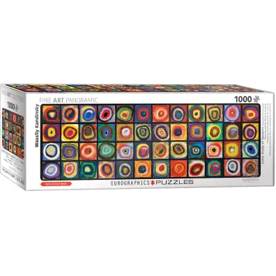 Puzzle panoramiczne 1000 el. Studium kolor�w, Wasily Kandinsky Eurographics