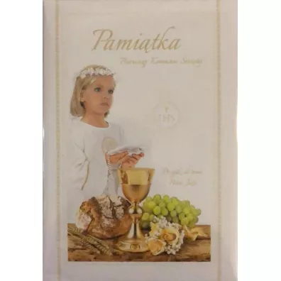 Panorama Ksi��eczka brokat A5 Komunia wz�r nr 013