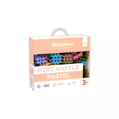 Mini Waffle Pastel 140 elementw