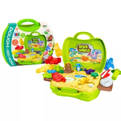 Ciastolina w walizce �wiat Dinozaur�w LeanToys