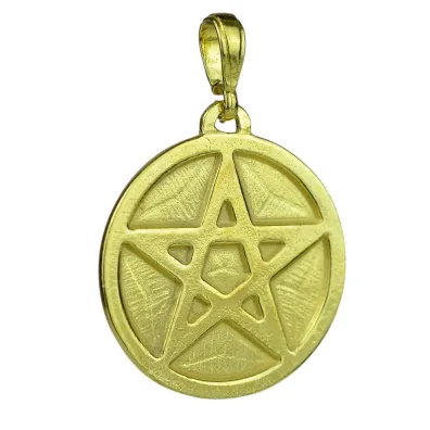 Sotis Pentagram pe�ny Ag925 + Au 24kar, 4,8g