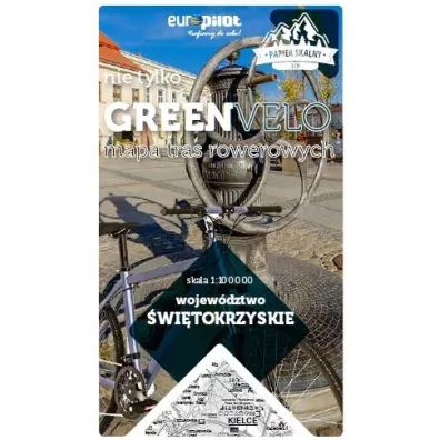 Wojewdztwo witokrzyskie. Mapa tras rowerowych