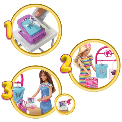 Barbie. Projektantka mody Zestaw z lalk� i akcesoriami Mattel
