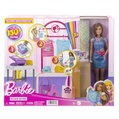 Barbie. Projektantka mody Zestaw z lalk� i akcesoriami Mattel