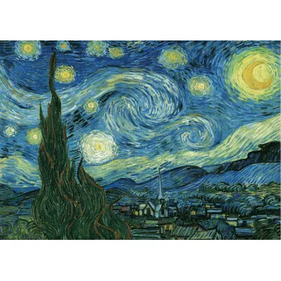 Puzzle 1000 el. Gwie�dzista noc, Vincent van Gogh Eurographics