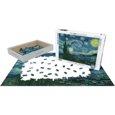 Puzzle 1000 el. Gwie�dzista noc, Vincent van Gogh Eurographics