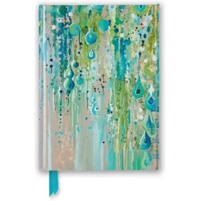 Flame Tree Notatnik A5 linia TW Szmaragdowa rosa Nel Whatmore