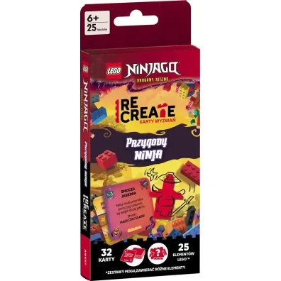 LEGO Recreate. Karty Wyzwa�. Przygody ninja