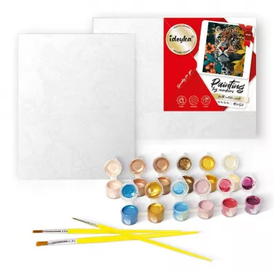 Metallic extra Malowanie po numerach - R�owa Symfonia 40x50cm