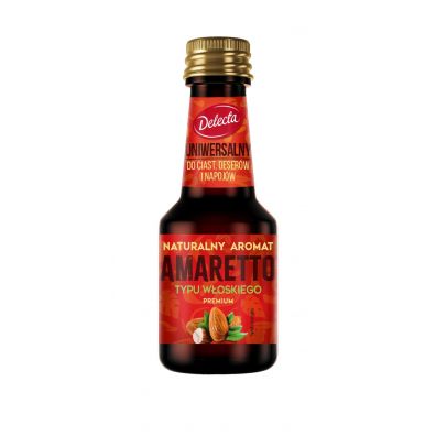 Delecta Amaretto naturalny aromat Premium 30 ml