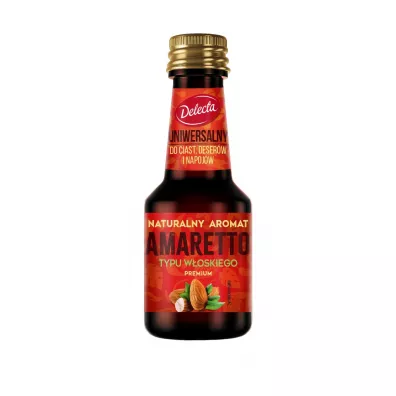 Delecta Amaretto naturalny aromat Premium 30 ml