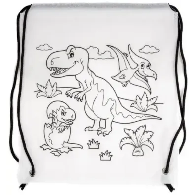 Fandy Worek szkolny do malowania Tinting dino