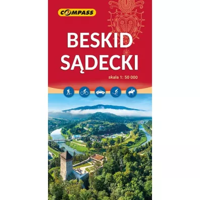 Mapa - Beskid Sdecki 1:50 000