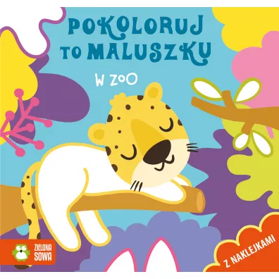 W zoo. Pokoloruj to maluszku